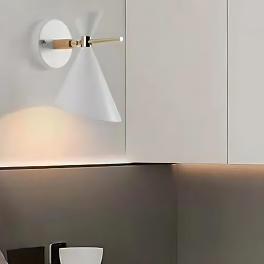 Floroux - Applique murale élégante avec une touche scandinave et une lumière chaleureuse