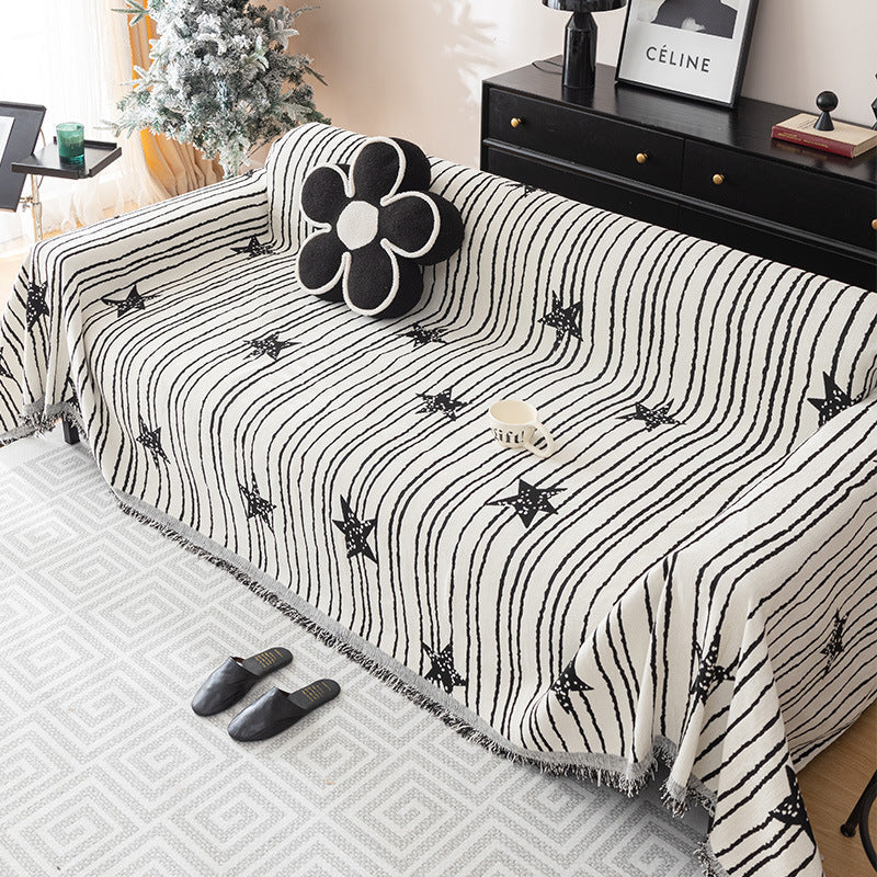 Couvre-sofa/canapé en chenille Wishing Star