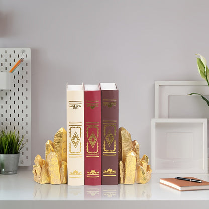 CrystalForm - Pampres de livres vintage avec design en cristal