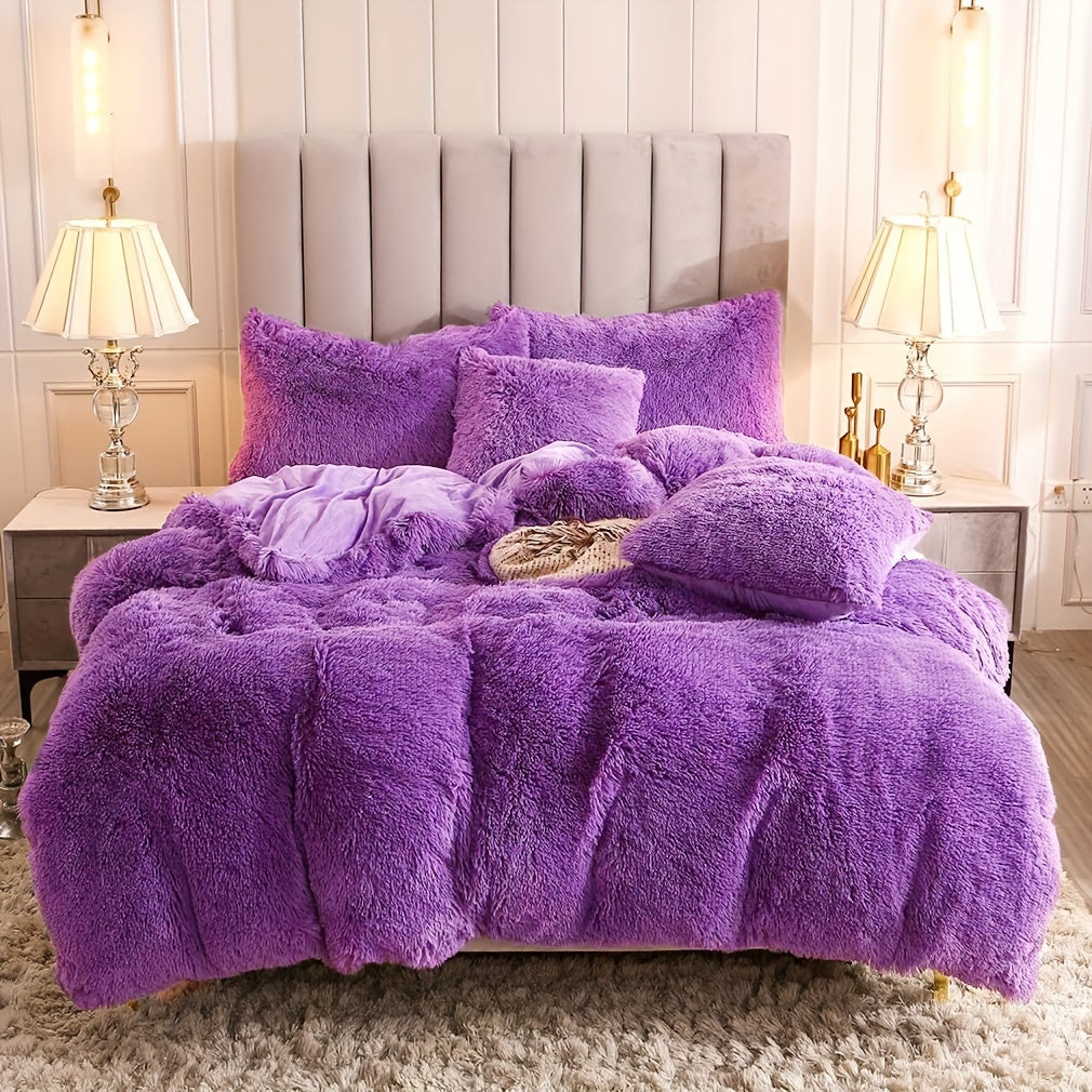 DouxVelours - Ensemble de Literie en Pluche pour un Confort Absolu