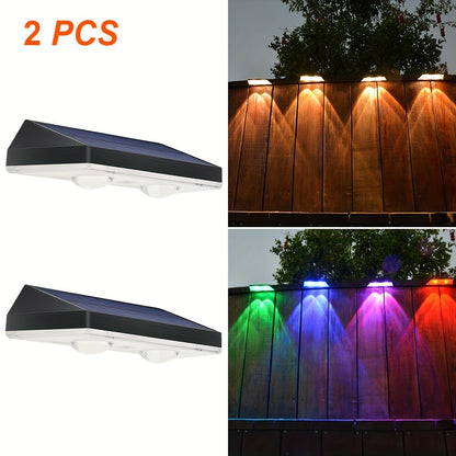 SolarShine Applique Murale - Éclairage Solaire LED Coloré pour l'Extérieur