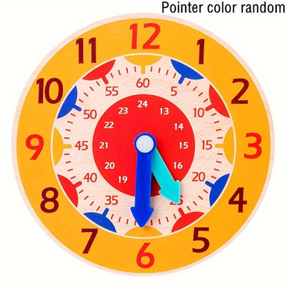 Floroux pour enfants - horloge d'apprentissage pour apprendre l'heure, parfaite en tant que cadeau de Noël et d'Halloween