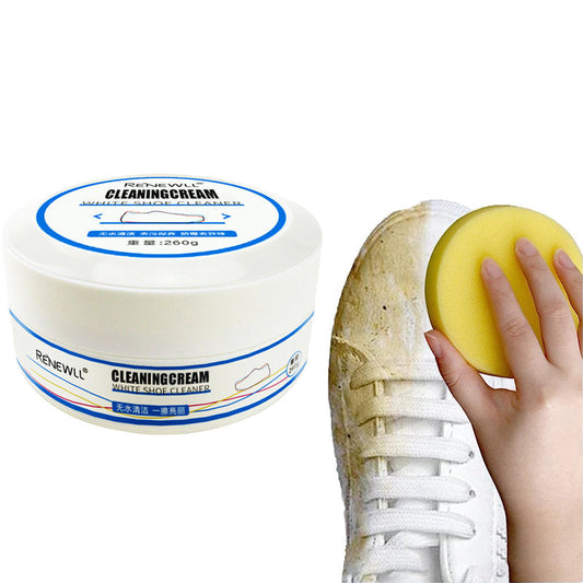 Crème de nettoyage pour chaussures blanches multifonctionnelle