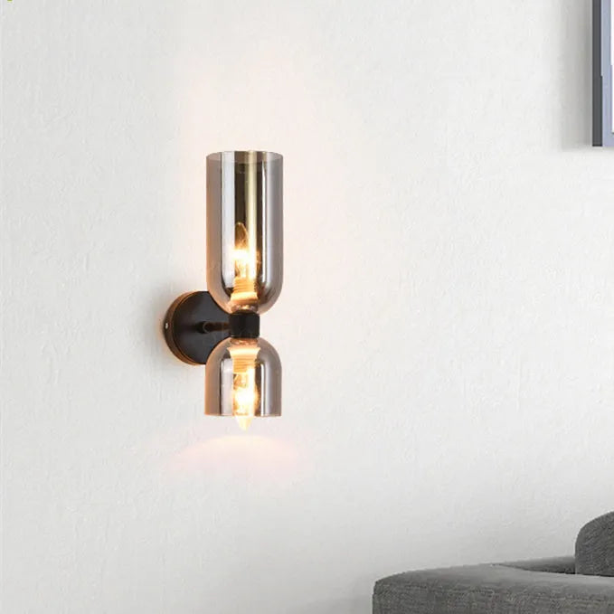 Applique murale en verre Floroux LED