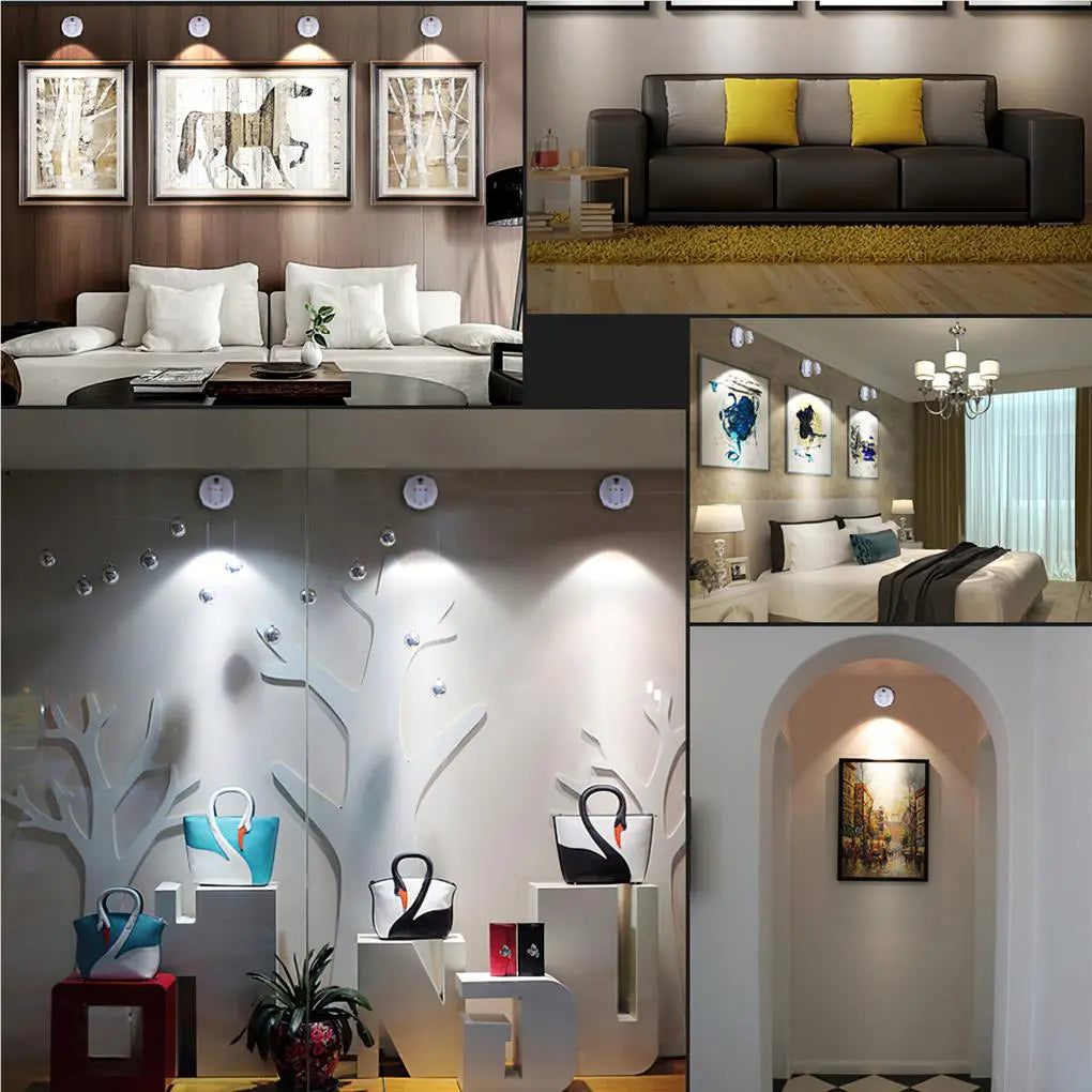 Floroux - Lampe de poche LED sans fil, rechargeable et lampe de bureau avec télécommande