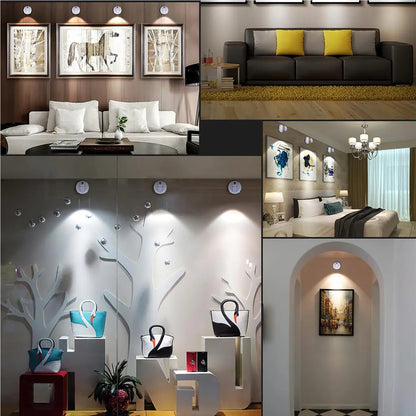 Floroux - Lampe de poche LED sans fil, rechargeable et lampe de bureau avec télécommande