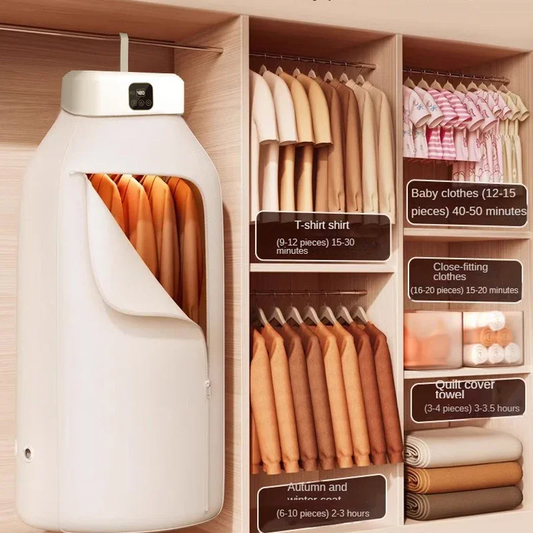 AnywhereDryer - Adaptateur de vêtements compact et portable
