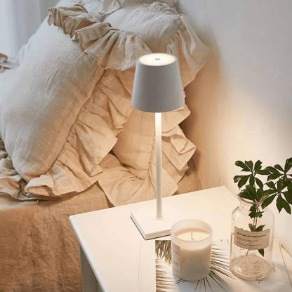 Luxalight Lampe de table sans fil – Éclairage LED de luxe pour décoration moderne