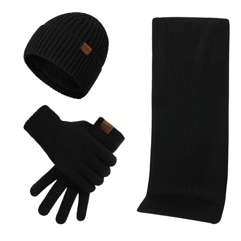 ArcticStyle – Ensemble d'hiver tendance avec bonnet et gants