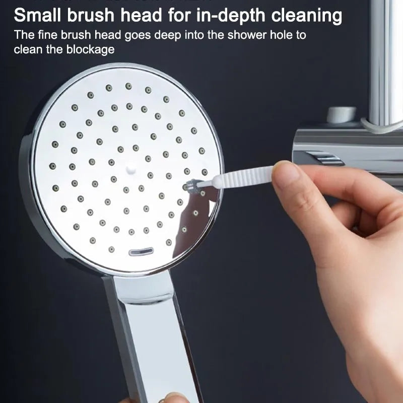 Petites brosses de nettoyage de douche 10pcs/nettoyeur de fissures