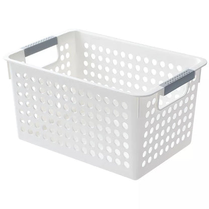 Panier de rangement en plastique