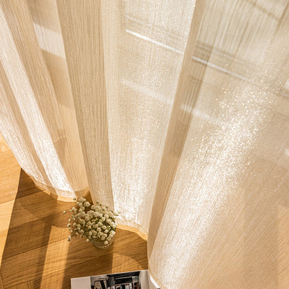ChicTisse - Rideaux Translucides Tissés pour un Style Élégant et Moderne