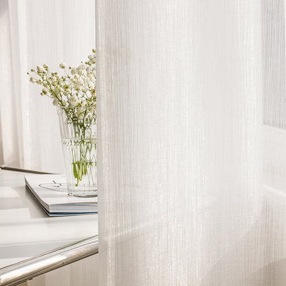 ChicTisse - Rideaux Translucides Tissés pour un Style Élégant et Moderne