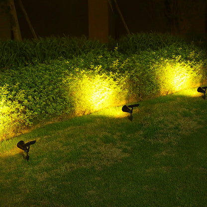 Floroux Solar LED Projecteur de jardin | Étanche | Solaire | Lumière chaude & froide