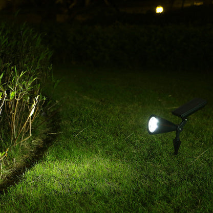 Floroux Solar LED Projecteur de jardin | Étanche | Solaire | Lumière chaude & froide