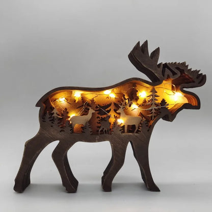 Floroux DIY Wood Decor | Elan & Bear | LED Crafts | Christmas Gift & Home Decor