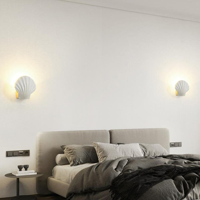 Floroux LED Applique Murale | Design Créatif en Coquillage | Aluminium | Étanche | Éclairage Exterieur