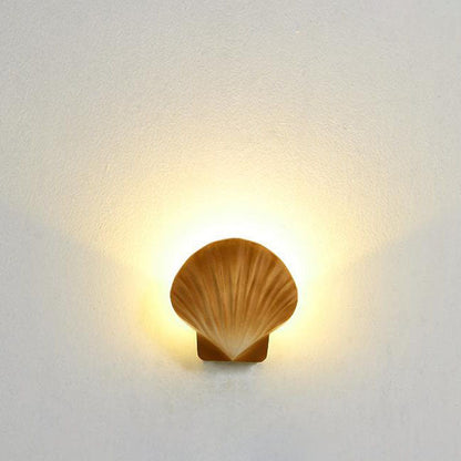 Floroux LED Applique Murale | Design Créatif en Coquillage | Aluminium | Étanche | Éclairage Exterieur