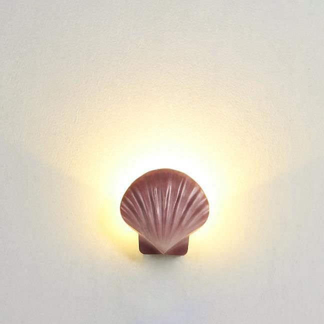 Floroux LED Applique Murale | Design Créatif en Coquillage | Aluminium | Étanche | Éclairage Exterieur