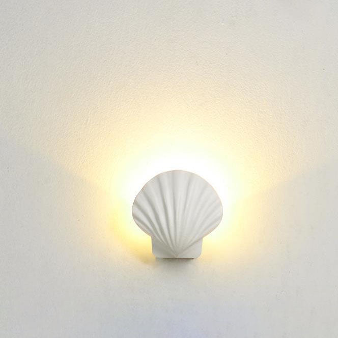Floroux LED Applique Murale | Design Créatif en Coquillage | Aluminium | Étanche | Éclairage Exterieur
