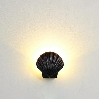 Floroux LED Applique Murale | Design Créatif en Coquillage | Aluminium | Étanche | Éclairage Exterieur