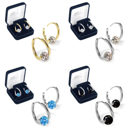 Floroux - Boucles d'oreilles Germanium Lymphvity