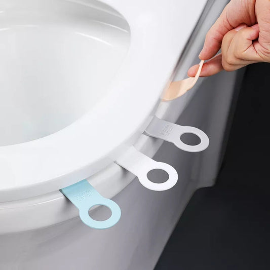 Poignées de levage du couvercle de siège de toilette en silicone