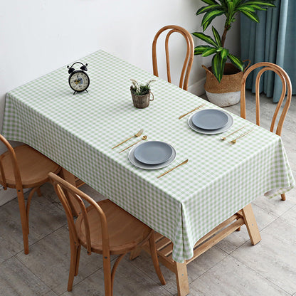 Nappe rectangulaire texturée imperméable et splash-proof, nappe de cuisine