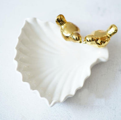 Assiette céramique Floroux Bird