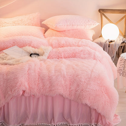 Ensemble de housse de couette en velours luxueux pour un confort ultime