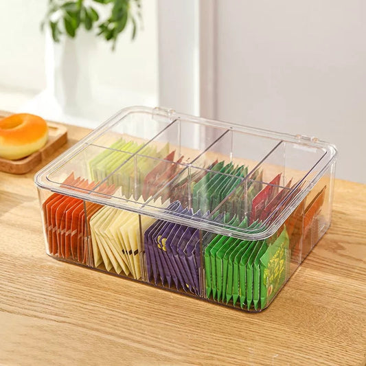 Organisateur de sachets de thé en acrylique