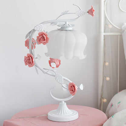 Floroux Lampe à roses élégante | Lumière LED d'ambiance pour la maison et les événements