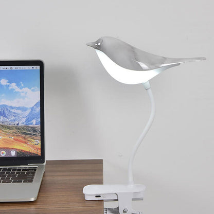 Floroux LED Table Lamp Nordic | USB Charge | Night Light with Bird Clip | Modern Design