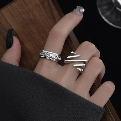 Bague Tordue Superposée Élégante - Amaris