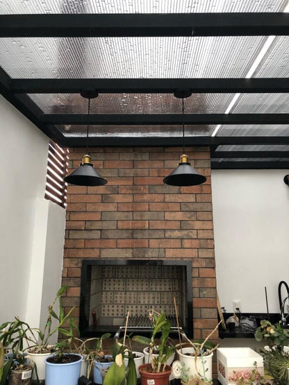 Floroux conical pendant in brass | Modern design | Dining room & Kitchen | Elegant atmosphere