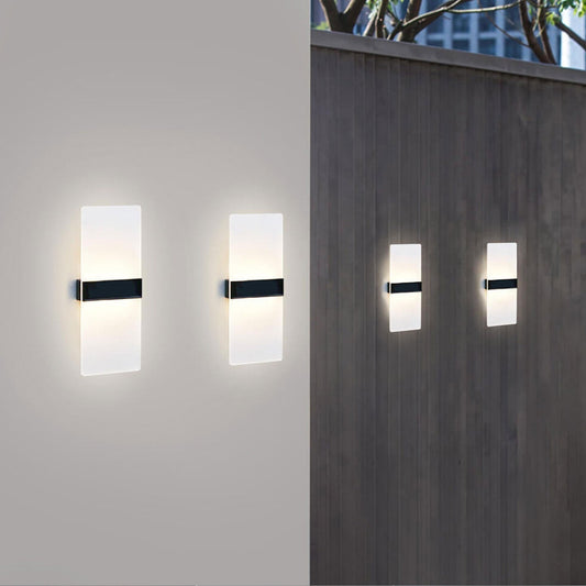 Floroux Lampe Murale Solaire LED | Résistante aux Intempéries | Éclairage Extérieur Alimenté par Solaire | Décor de Jardin & Terrasses
