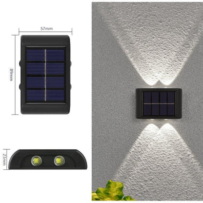 Floroux - Applique solaire LED étanche pour votre extérieur