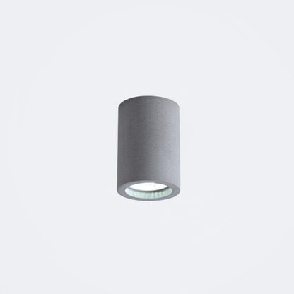 Cylindre de béton luminaire de plafond LED – design minimaliste