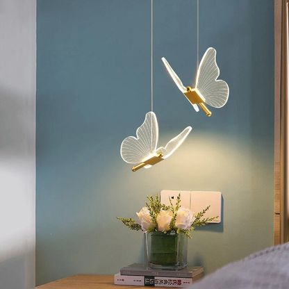 Floroux butterfly-shaped suspension | Elegant LED design for your home