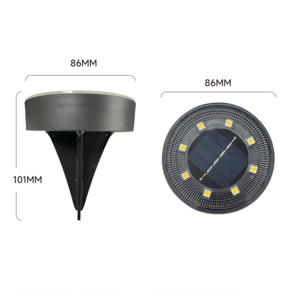 Floroux | Lampe étanche à énergie solaire