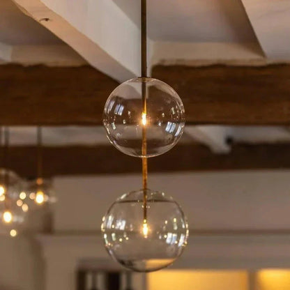 Floroux Glass Suspension | Elegant Design | Dimmable Light | Stylish Lighting for the Home