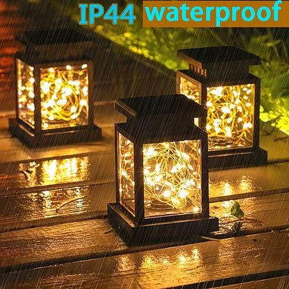 SolarLantern – Ensemble de Lampes Solaires Suspendues Étanches pour Jardin et Fête