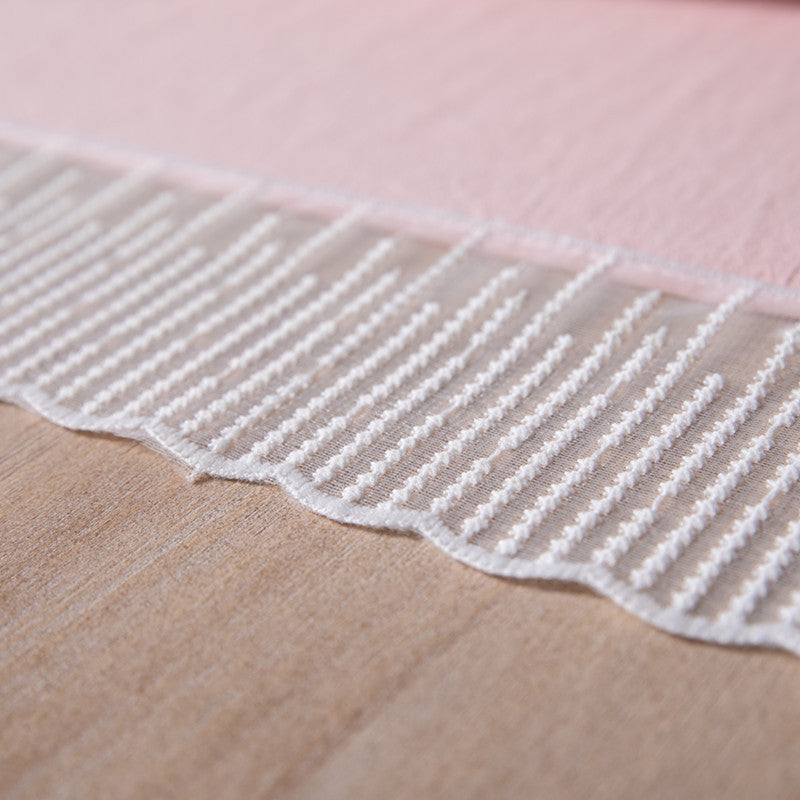 Belle nappe solide en dentelle de pluie de météorite