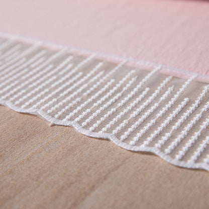 Belle nappe solide en dentelle de pluie de météorite