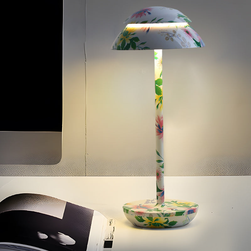 Floroux - Lampe de table LED sans fil rechargeable avec un design moderne et élégant