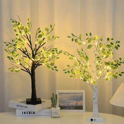 Floroux Feuilles Éclairage LED Arbre
