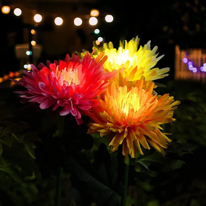 Éclairage LED de jardin Floroux avec énergie solaire