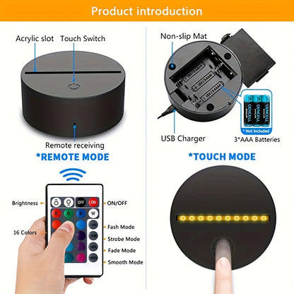 DecoBulldog - Lampe Bulldog Français 3D avec Couleurs