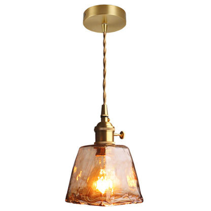 ÉclatOvale - Lampe de plafond avec prismes en cristal noir