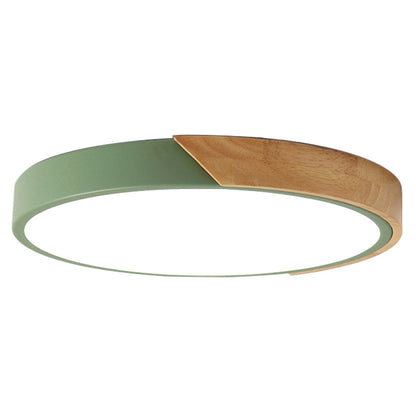 Floroux LED Plafonnier pour la chambre - Acrylique et métal Lampe encastrée ronde